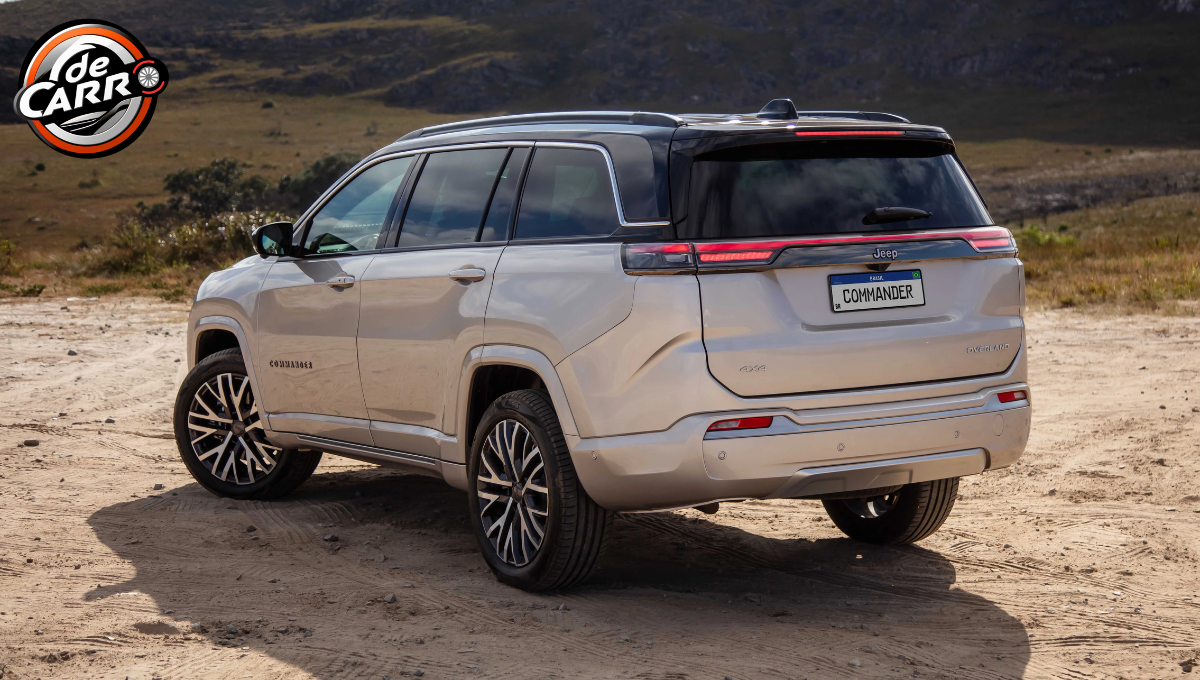 Interior real, tecnologia sem firula – Jeep Commander interior design e tecnologia